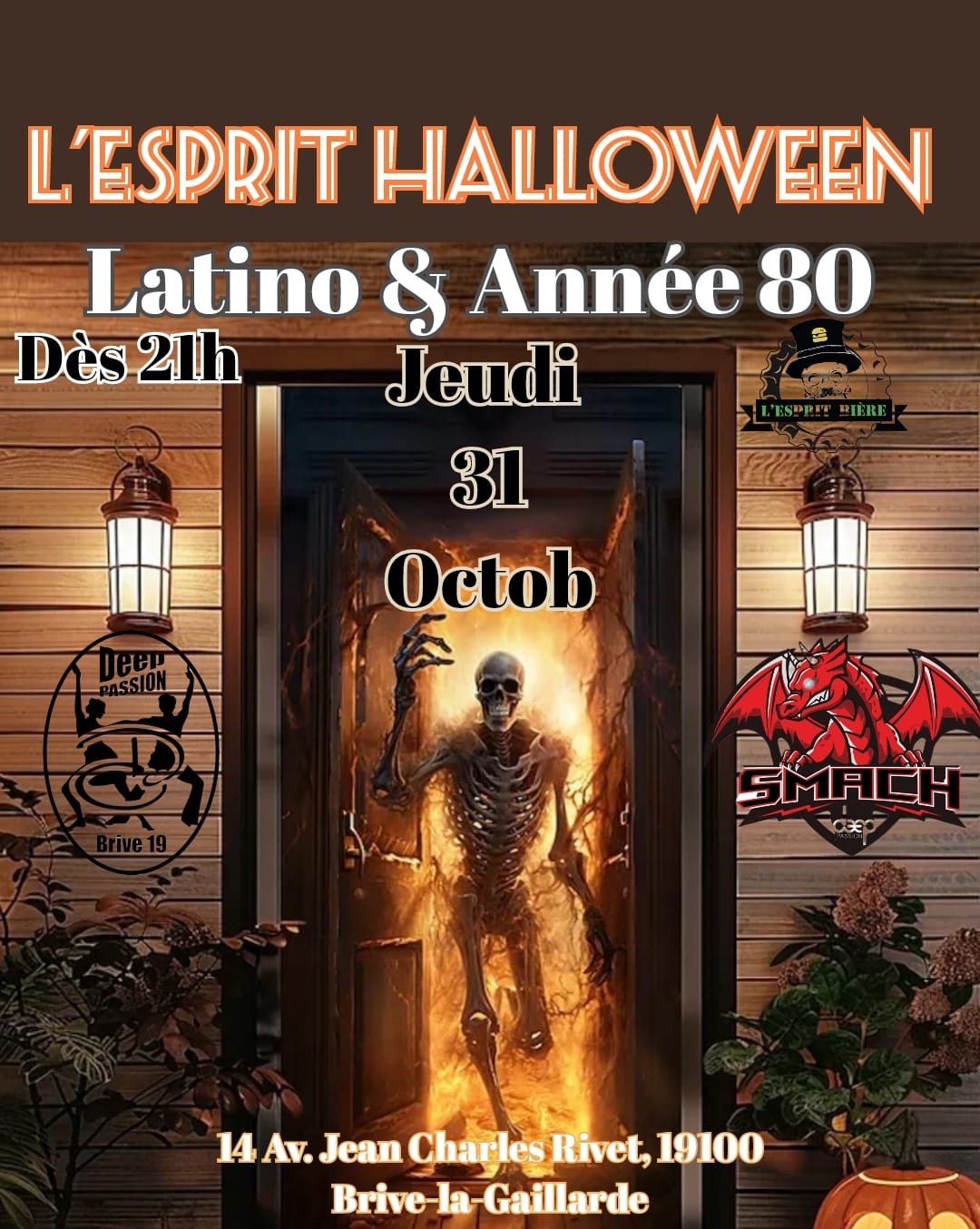 L'esprit Halloween ( Latino & Année 80 )
