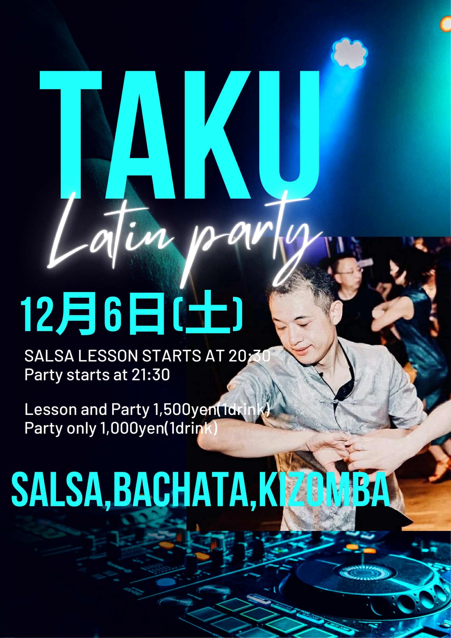 TAKU Latin Party @Caliente