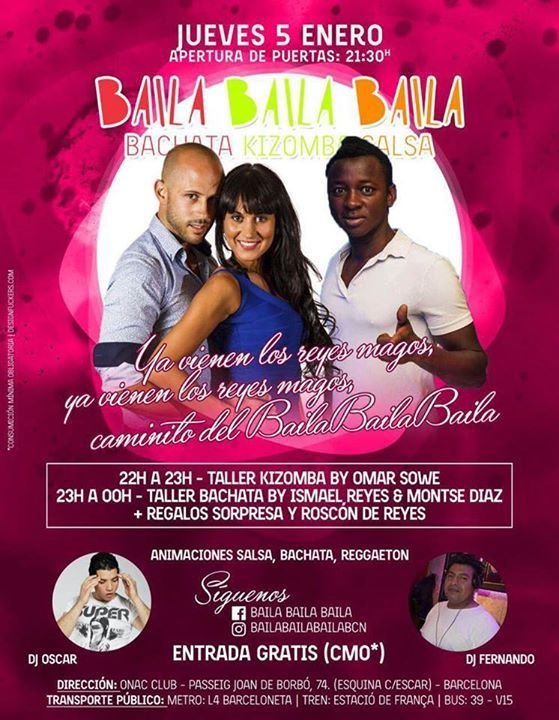 KING's NIGHT Workshop Kizomba & Bachata