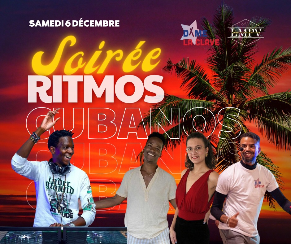 🎉 SOIRÉE RITMOS CUBANOS 🎉