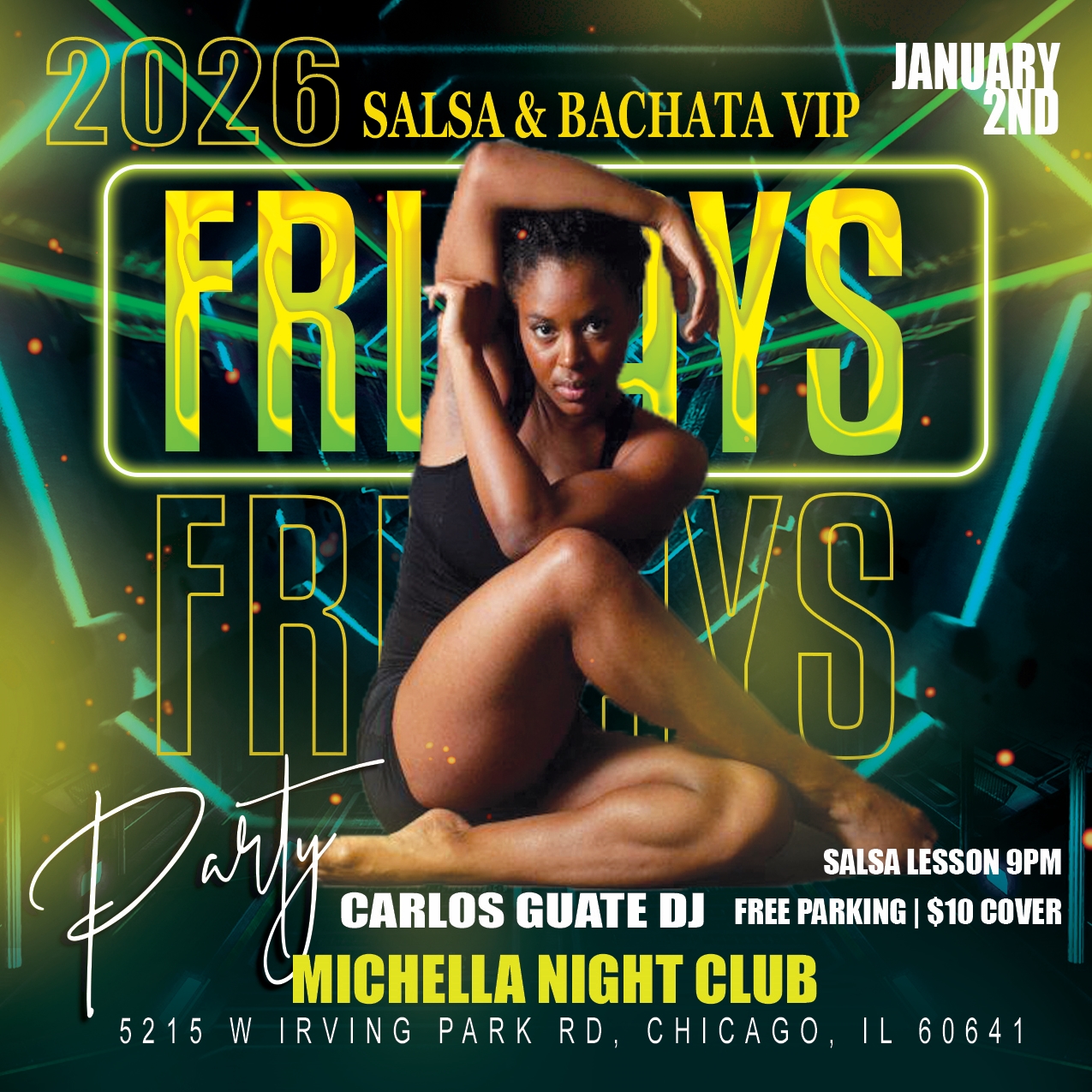 2026 Salsa & Bachata VIP Michella Chicago