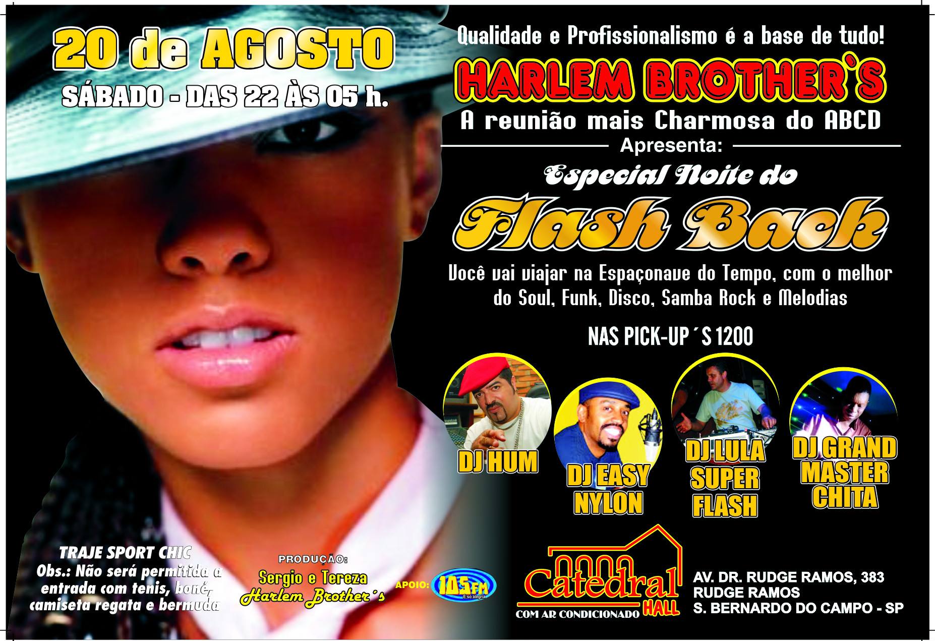 Flash Back e Samba Rock no ABC com Dj Hum, Eazy Nilon e Lula Super Flash