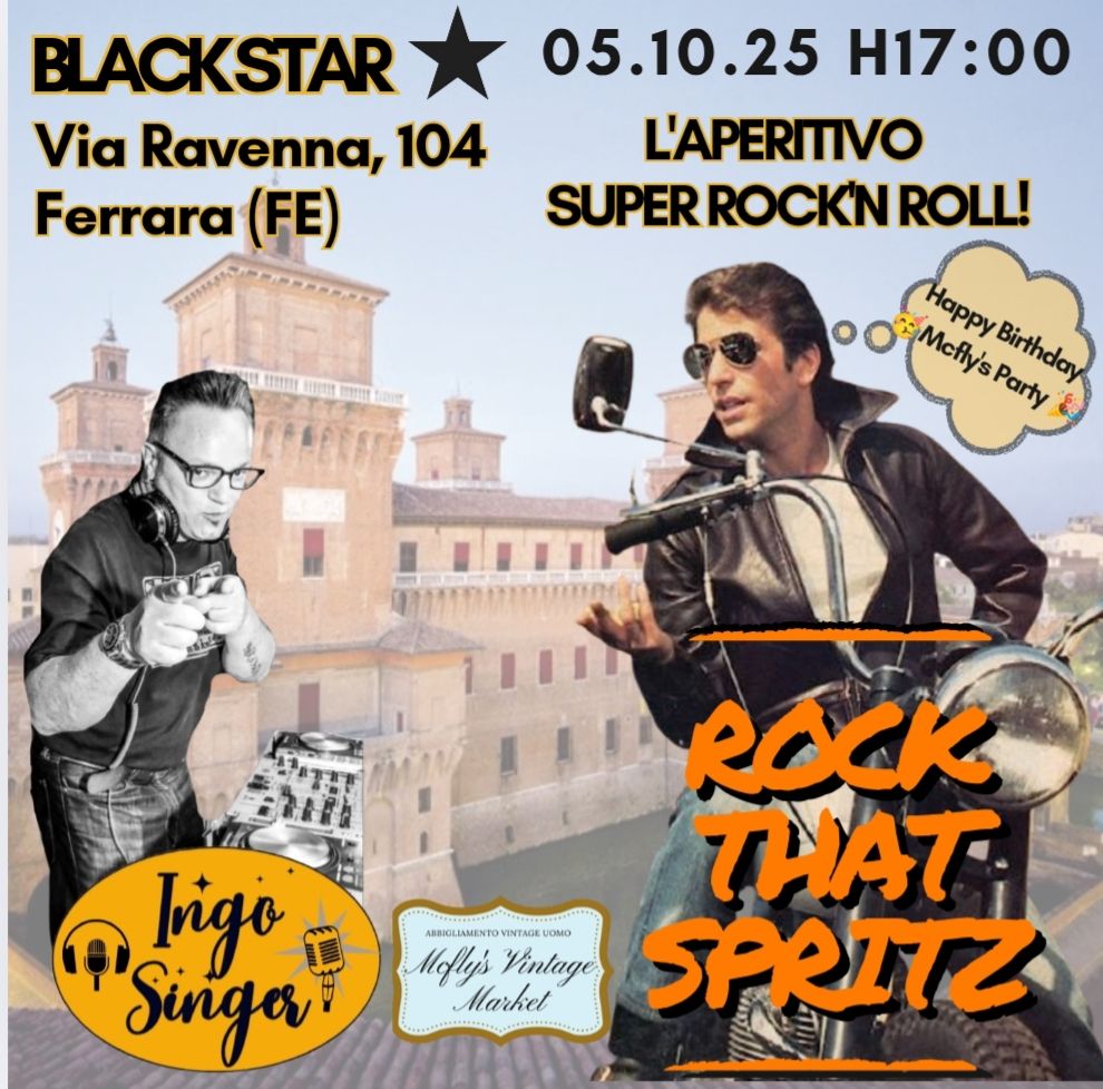 Rock That Spritz: "Happy birthday Mcfly Party"