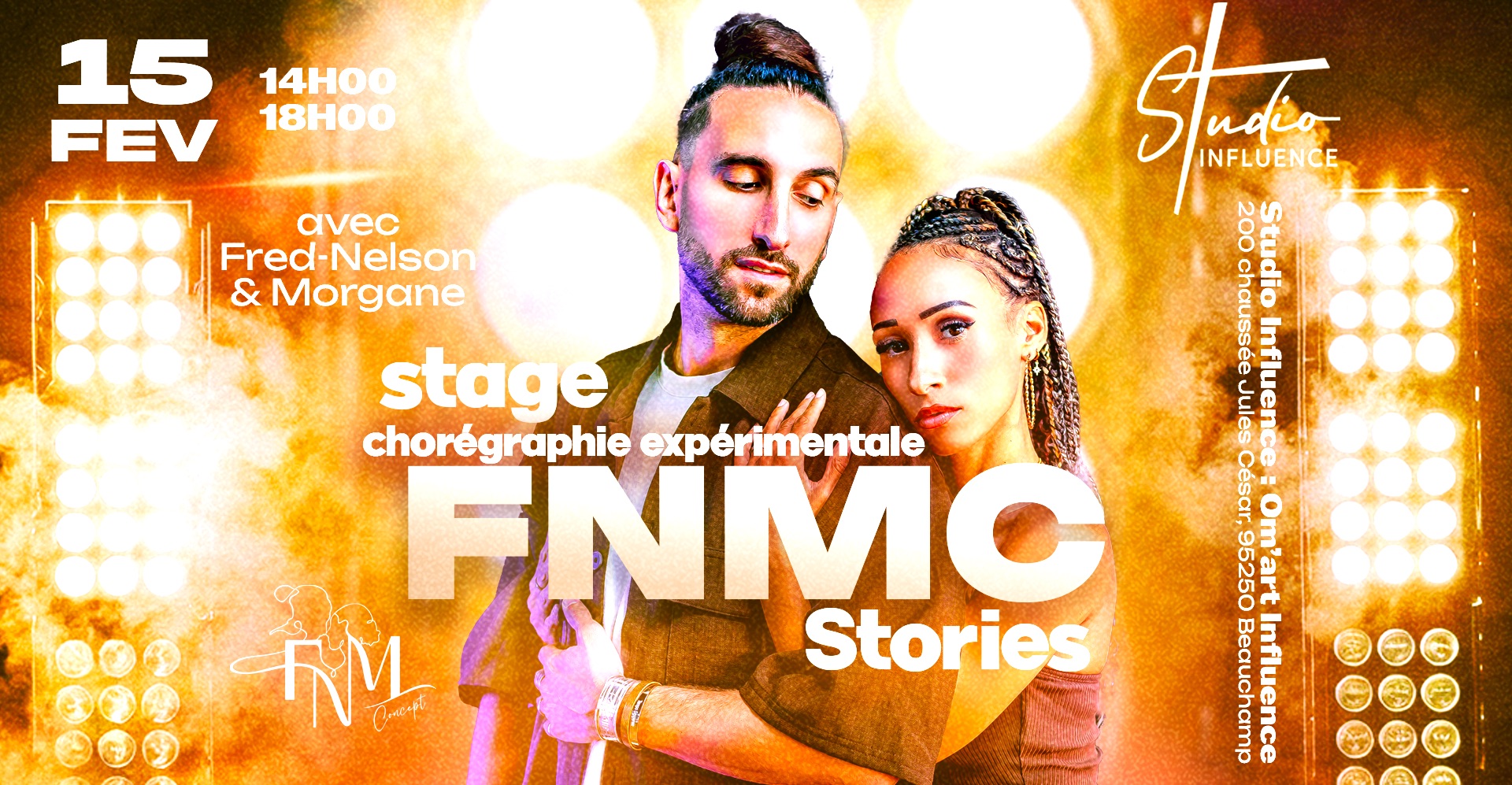 Atelier Chorégraphique Expérimental FNMC STORIES - Fred-Nelson & Morgane
