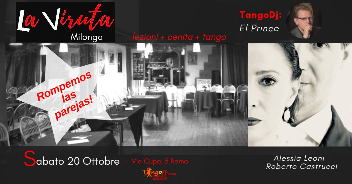 En La Viruta Rompemos las parejas! Clase previa RoyalTango