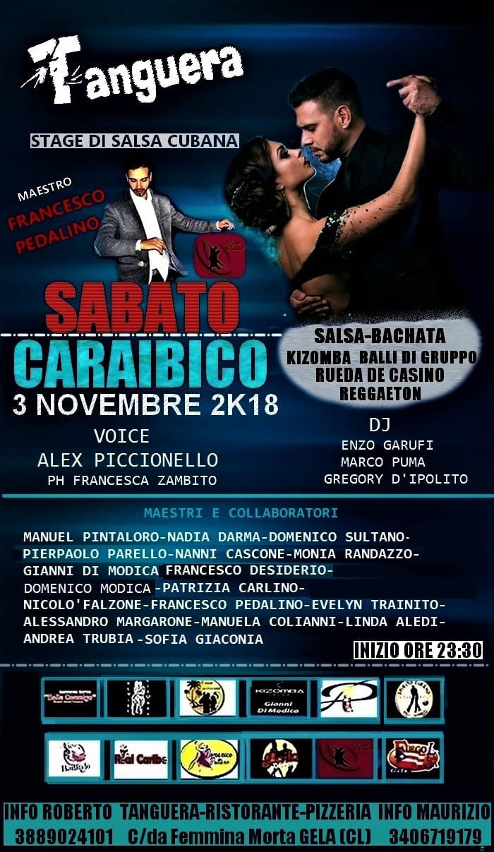 Sabato Caraibico Tanguera