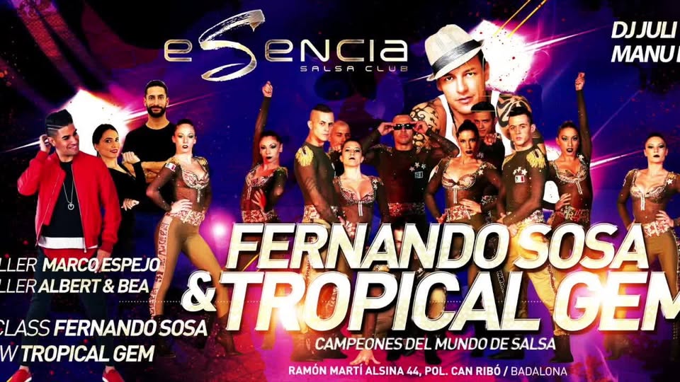 Fernando Sosa y Tropical Gem - Barcelona