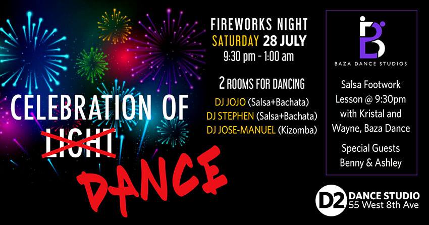 Fireworks Night ✦ Celebration of What? Dance of course!