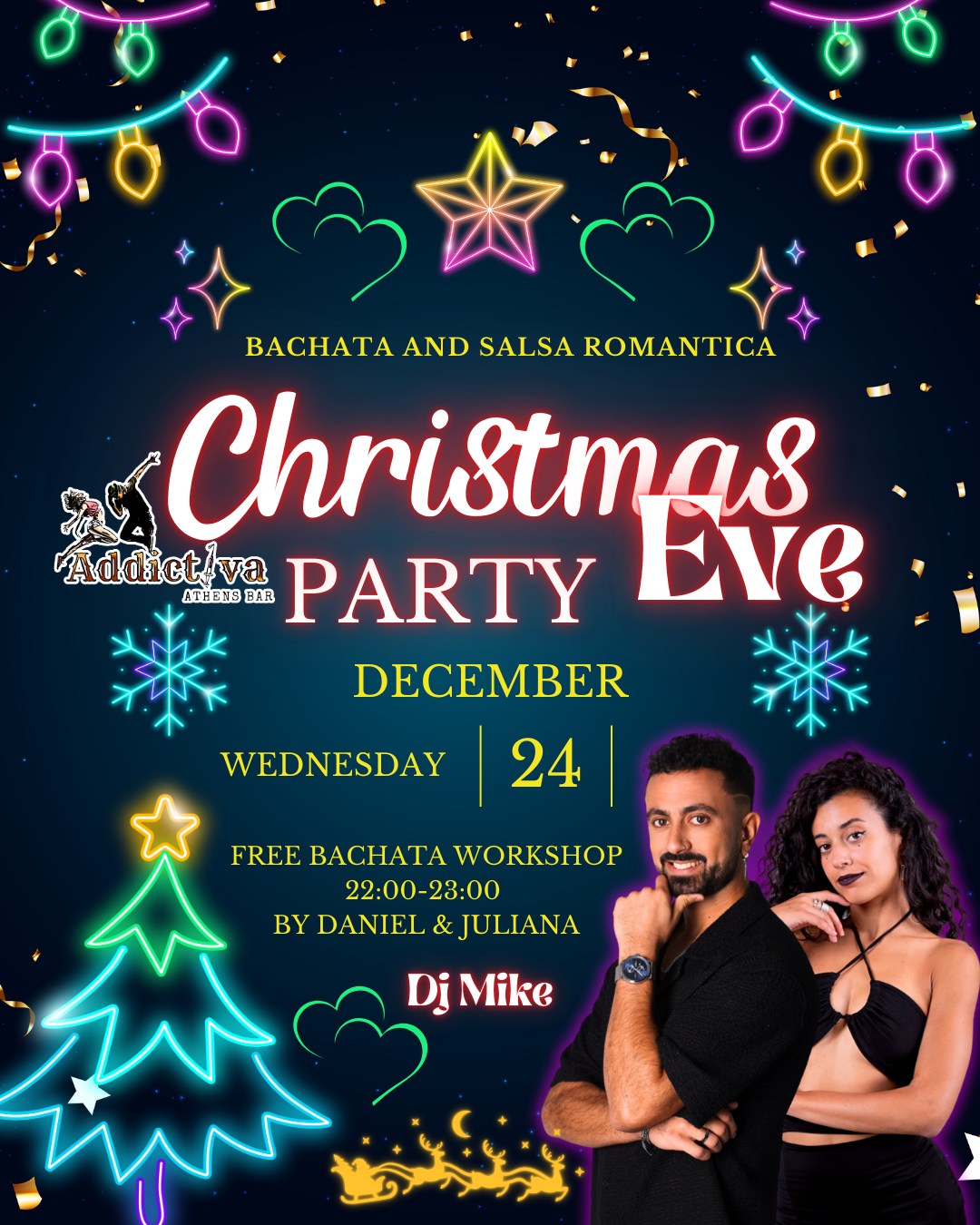 Addictiva Christmas Eve Night Bachata Party