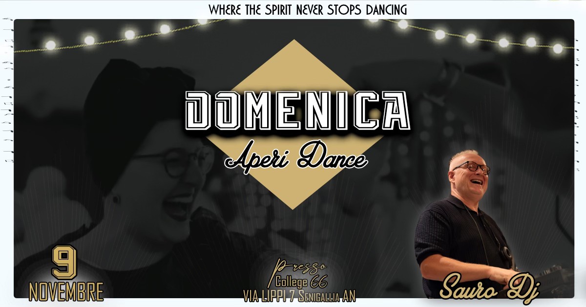 Swing & Rock'n'Roll SAURO DJ APERI DANCE ๐