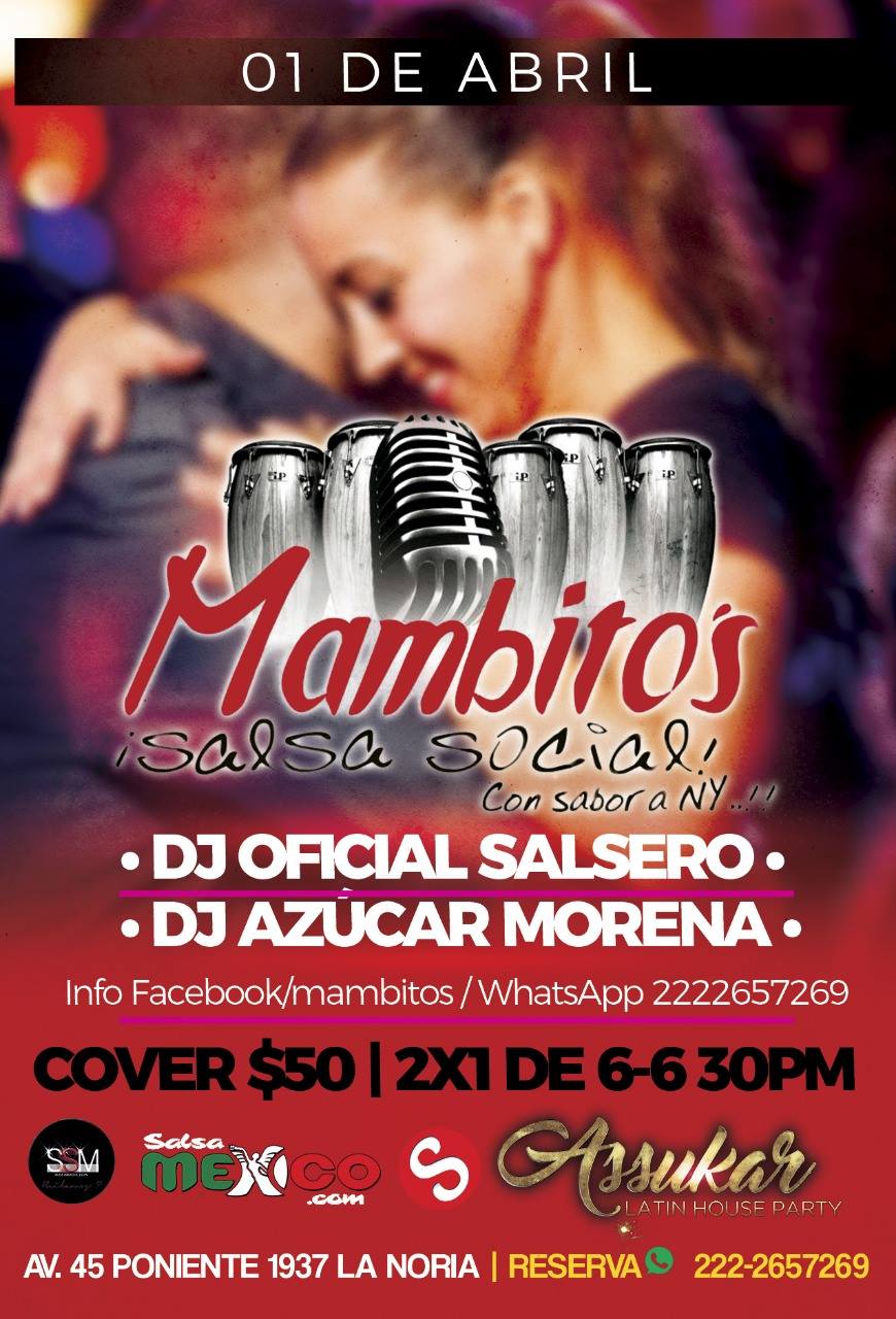 Mambitos con DJ Oficial Salsero y Dj Azúcar Morena