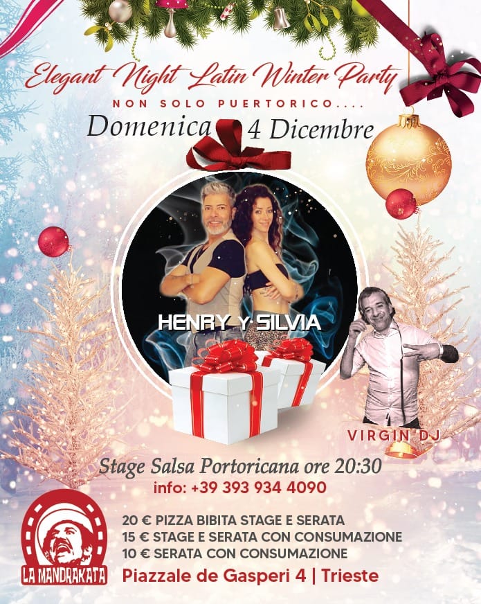 Elegant Night Latin Winter party