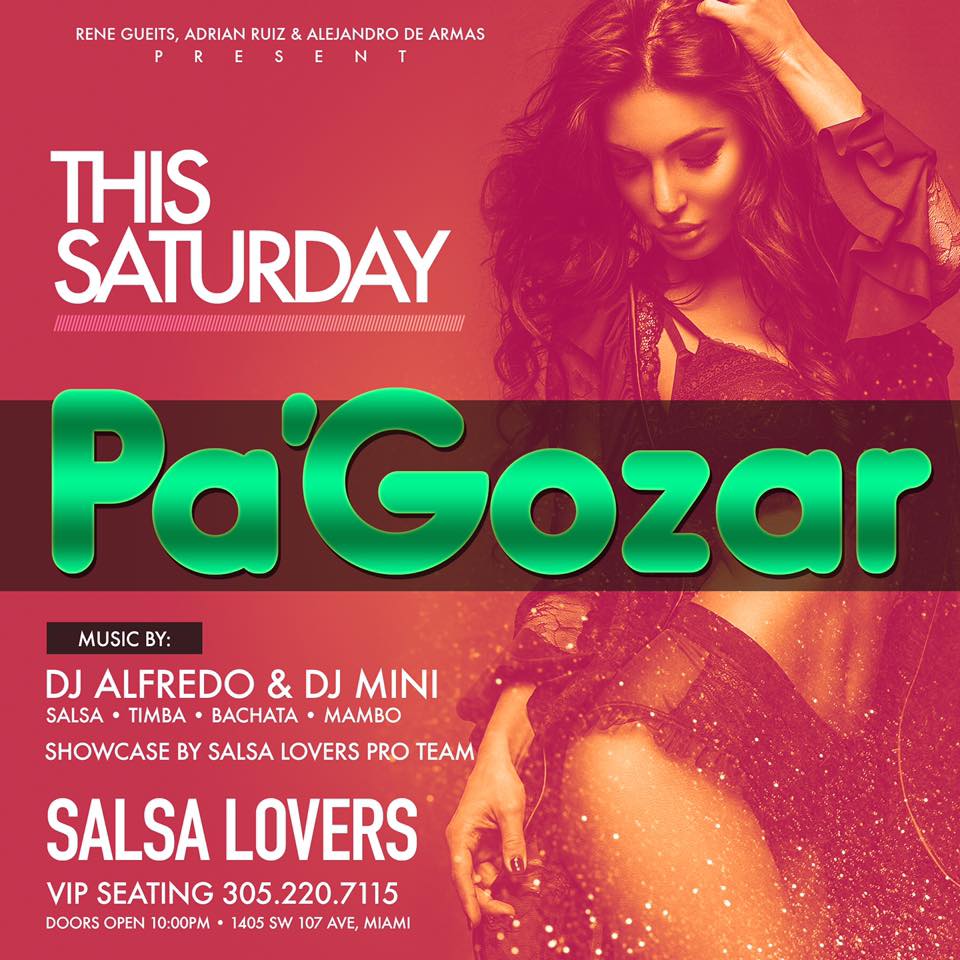 PA' GOZAR @ Salsa Lovers