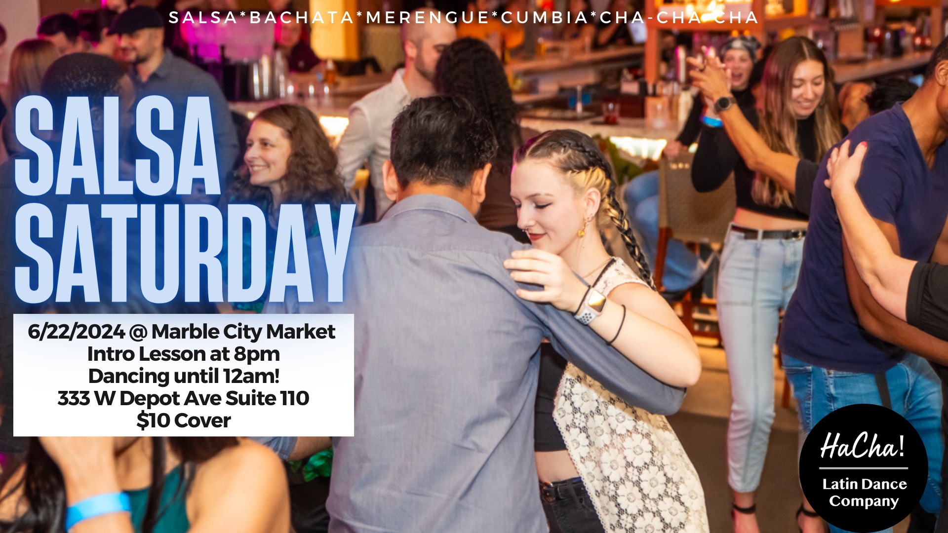 Salsa Saturday @ Marble City Market Knoxville TN