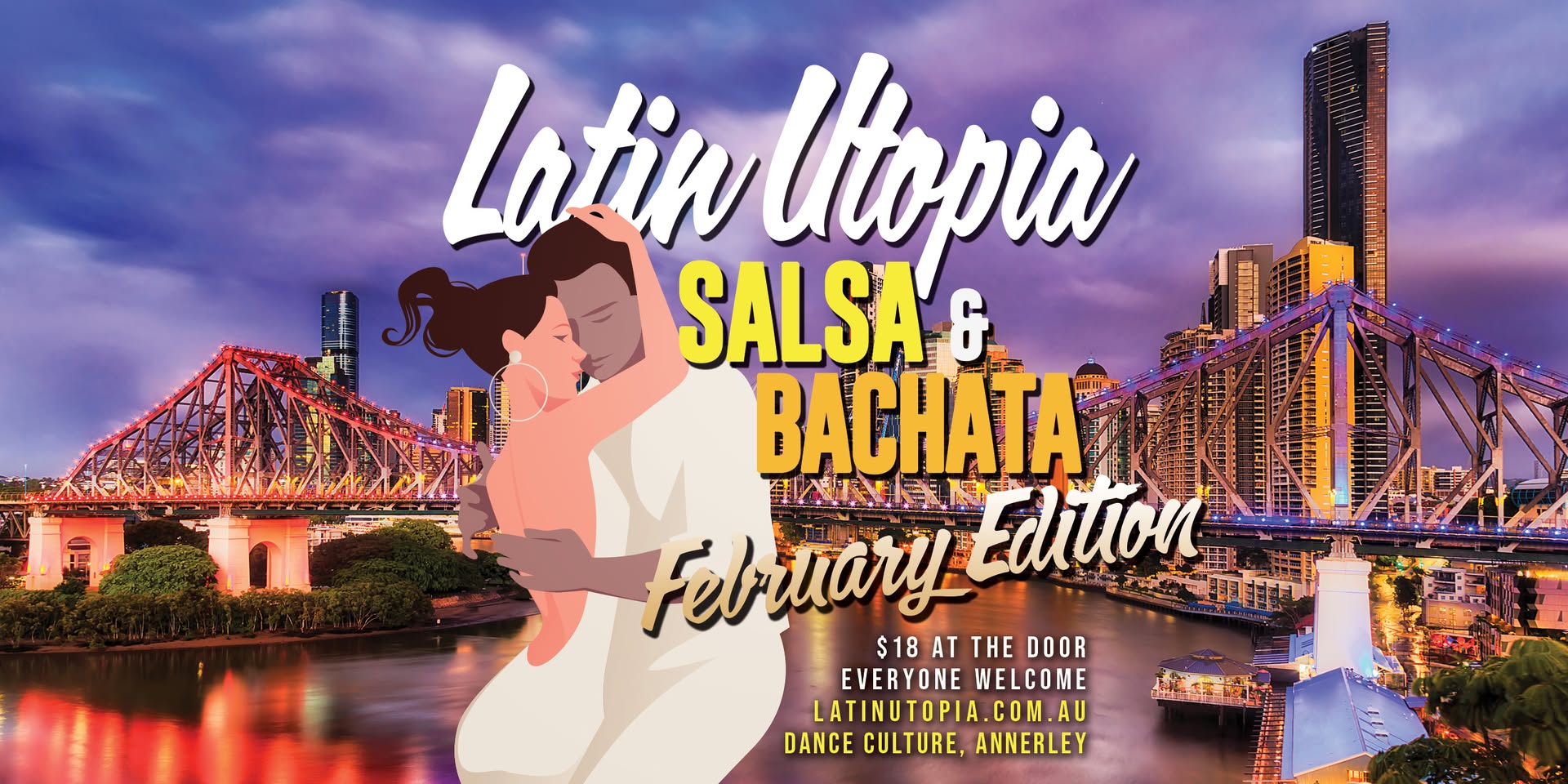 Latin Utopia Salsa & Bachata Party The only one in February