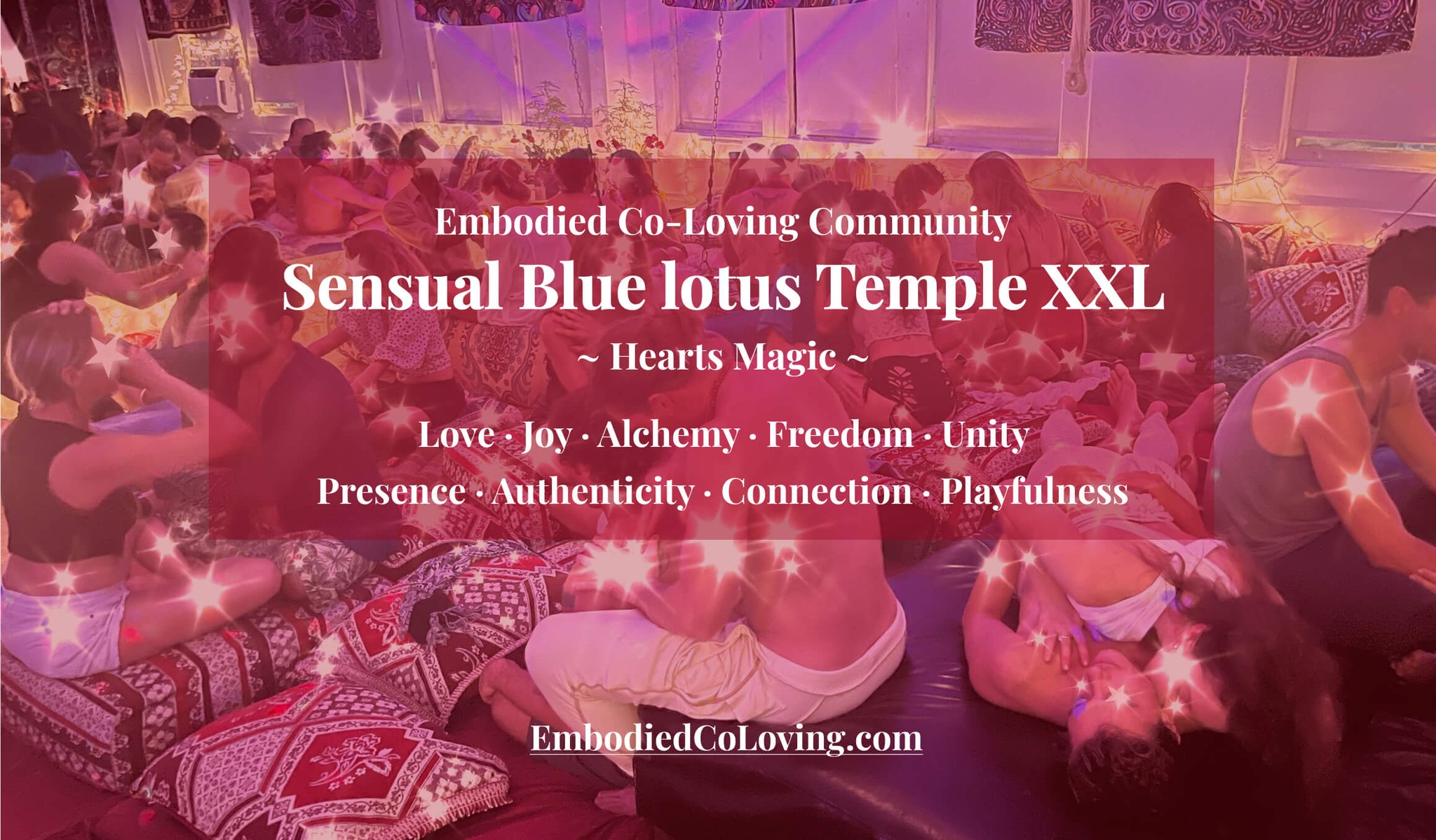 Sensual Blue lotus Temple Night XXL โค๏ธ Berlin