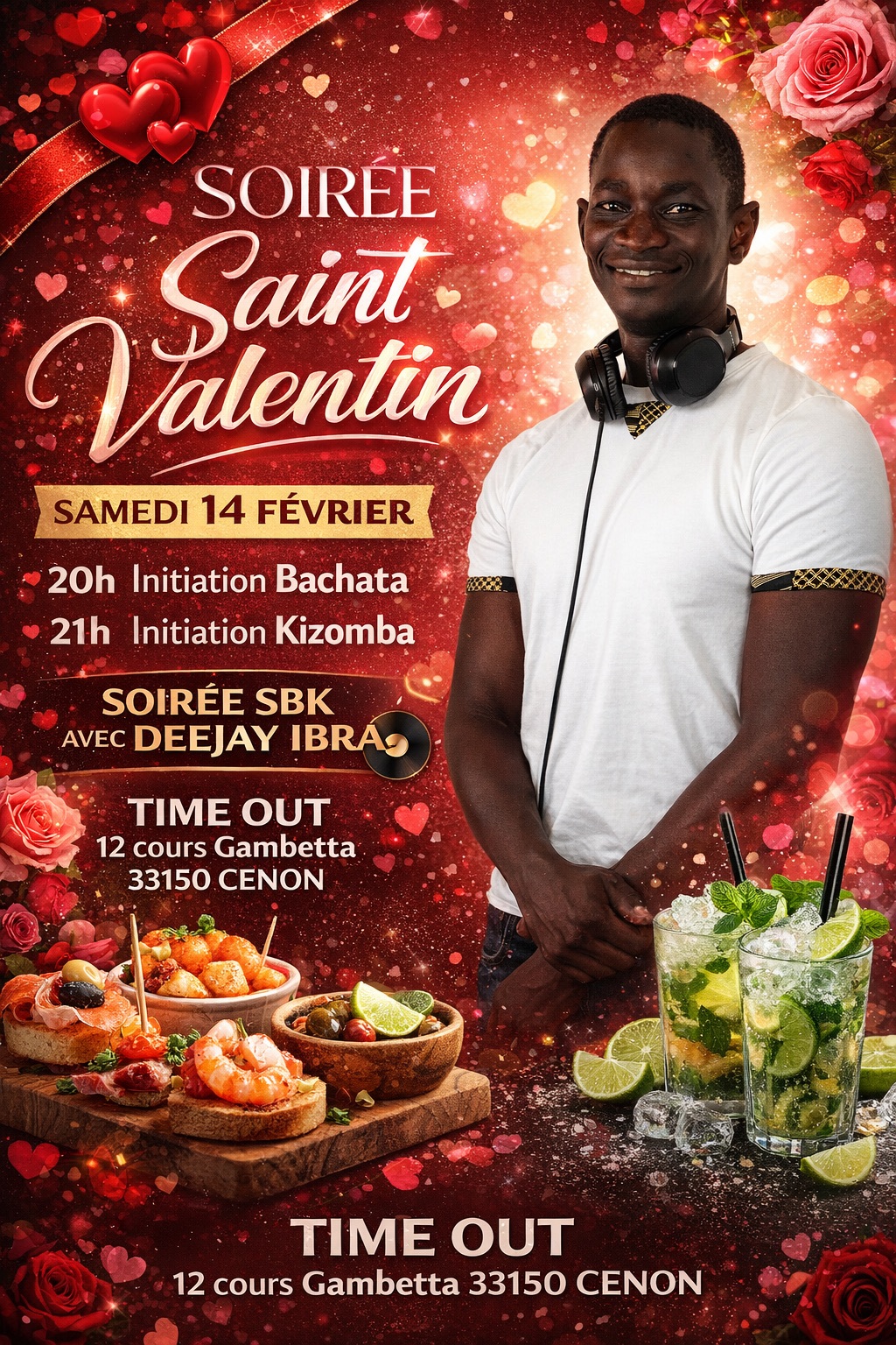 Soirée Que Calor Saint Valentin