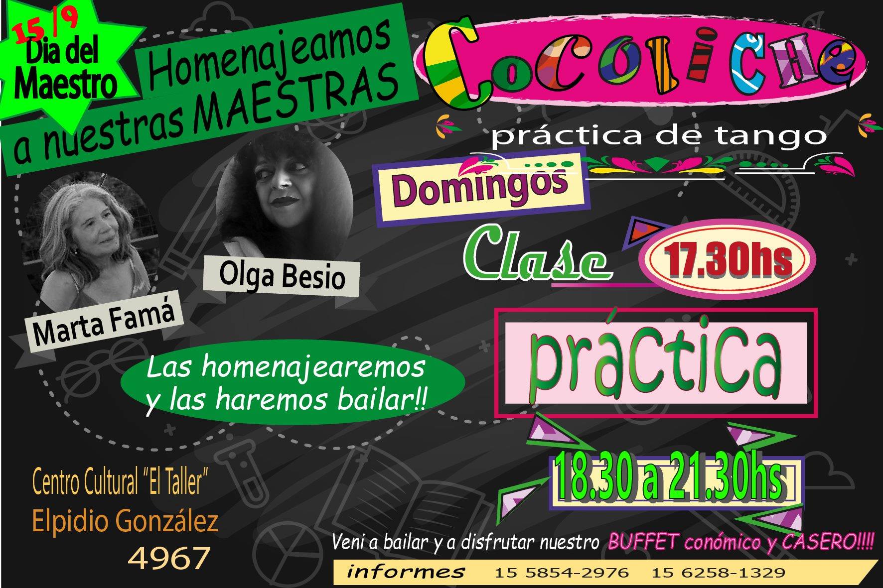Cocoliche practica de tango!