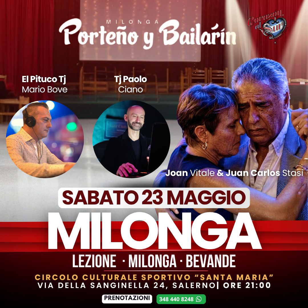 Milonga Argentina a Salerno