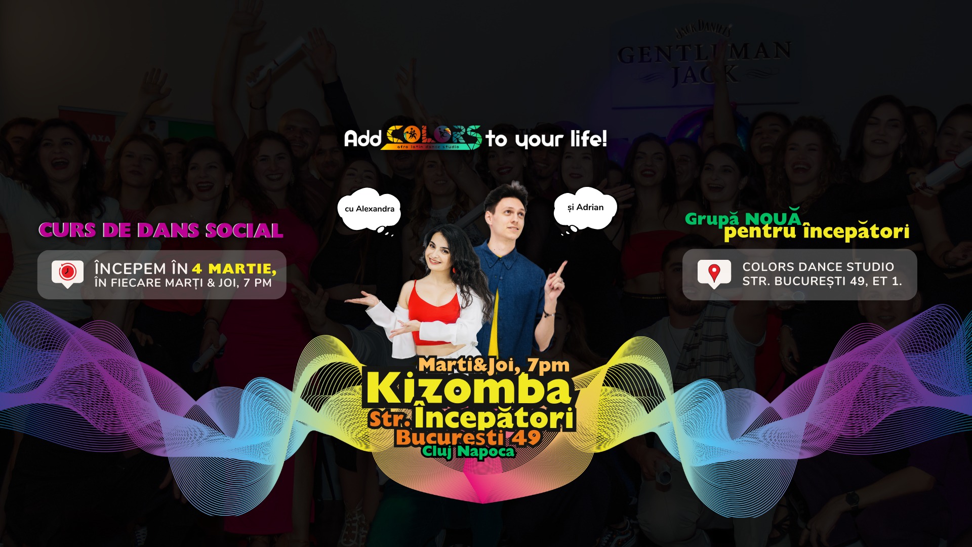 Curs NOU de dans ✨ Inițiere în Kizomba 💃🕺 pentru începători