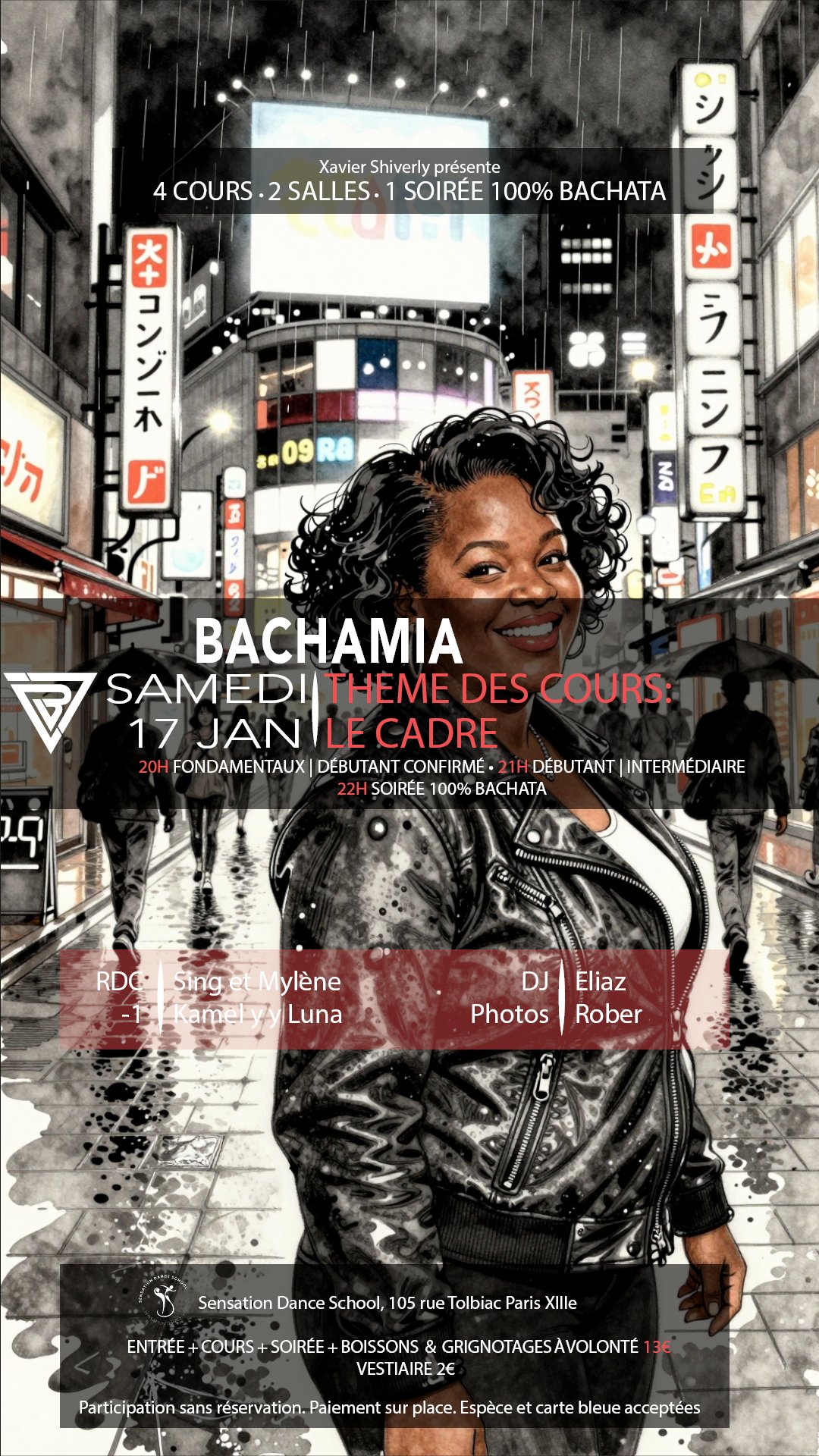 Bachamia le cadre - Sing et Mylène - Kamel y Luna - Rober 📸 - DJ Eliaz