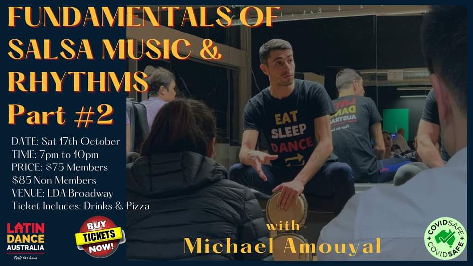 Fundamentals of SALSA MUSIC & Rhythms with Michael Amouyal