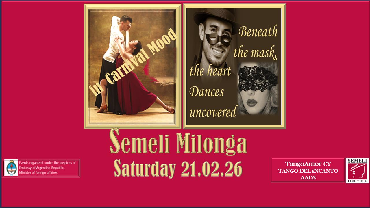 Semeli Milonga in Carnival Mood