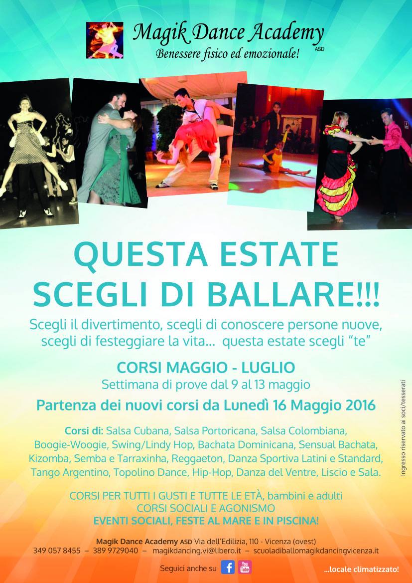 CORSI DI BALLO ESTATE 2016 *** puro divertimento!