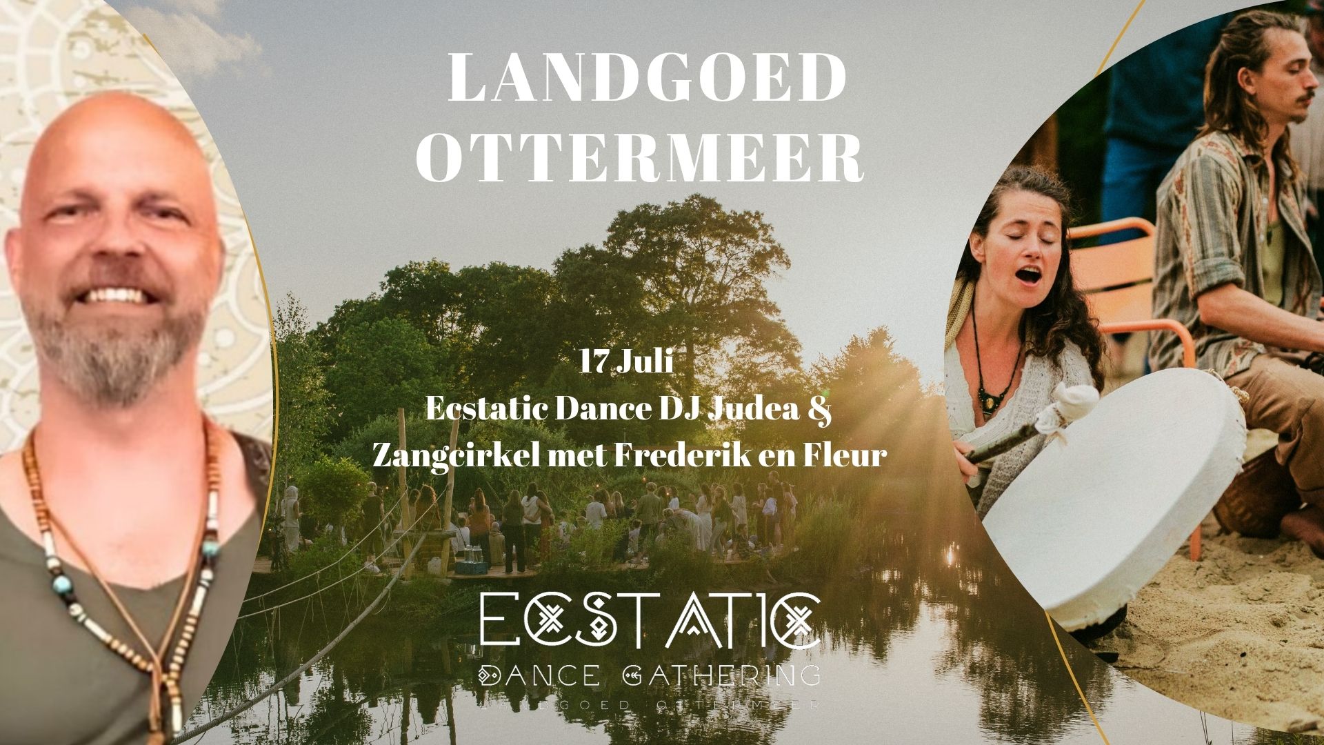 Ecstatic Dance DJ Judea & Zangcirkel met Frederik en Fleur