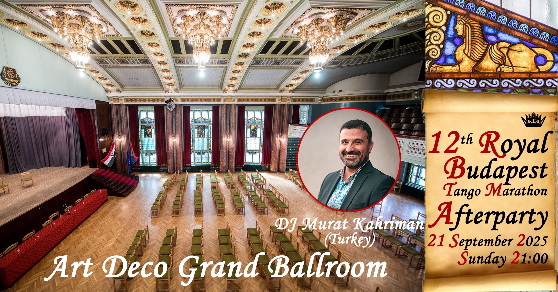 A F T E R P A R T Y - 👑 12th Royal Budapest Tango Marathon - 21 September 2025 - Sunday 21:00