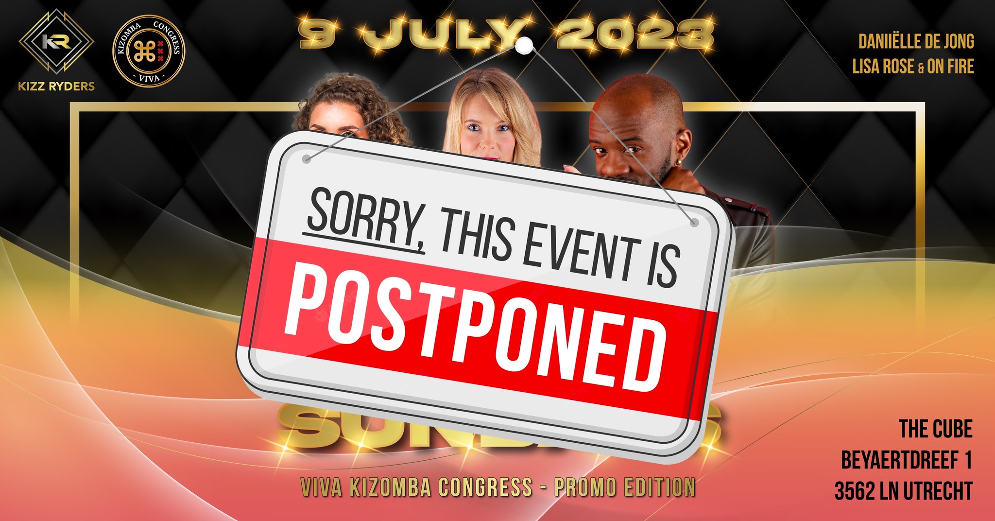 Kizz Ryders 'ONE' Sundays - VIVA Kizomba Congress Edition