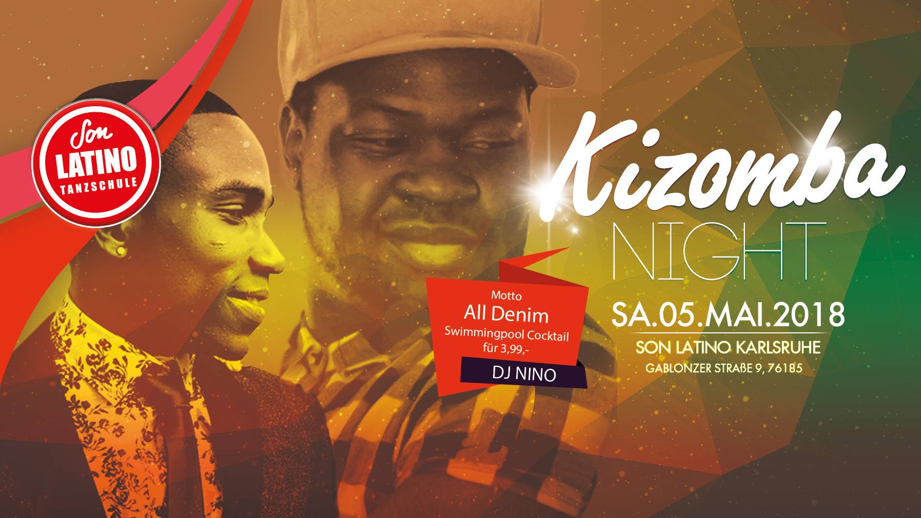 Kizomba Night ✺ All Denim ✺ UrbanKizz Workshop