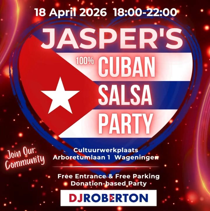 🇨🇺Jasper’s 100% Cuban Salsa Party