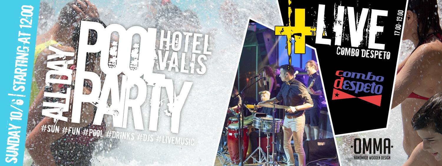 Greek Salsa Bootcamp All-Day Pool Party Combo Despeto Live