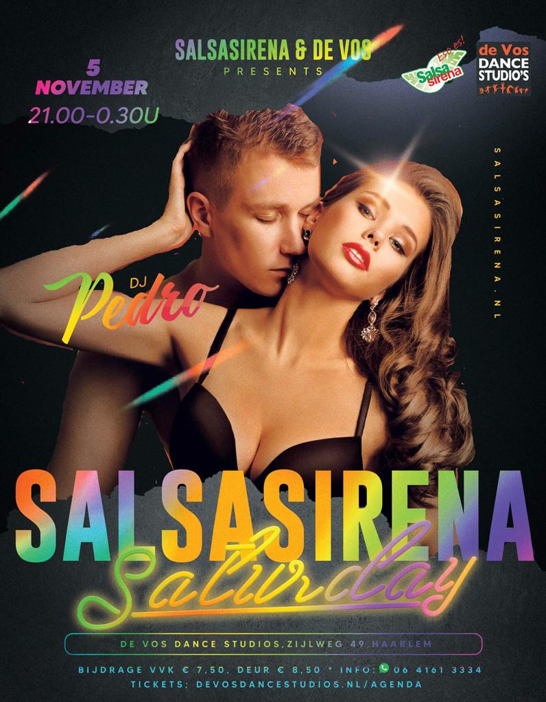 Salsa Sirena Saturday @ de Vos