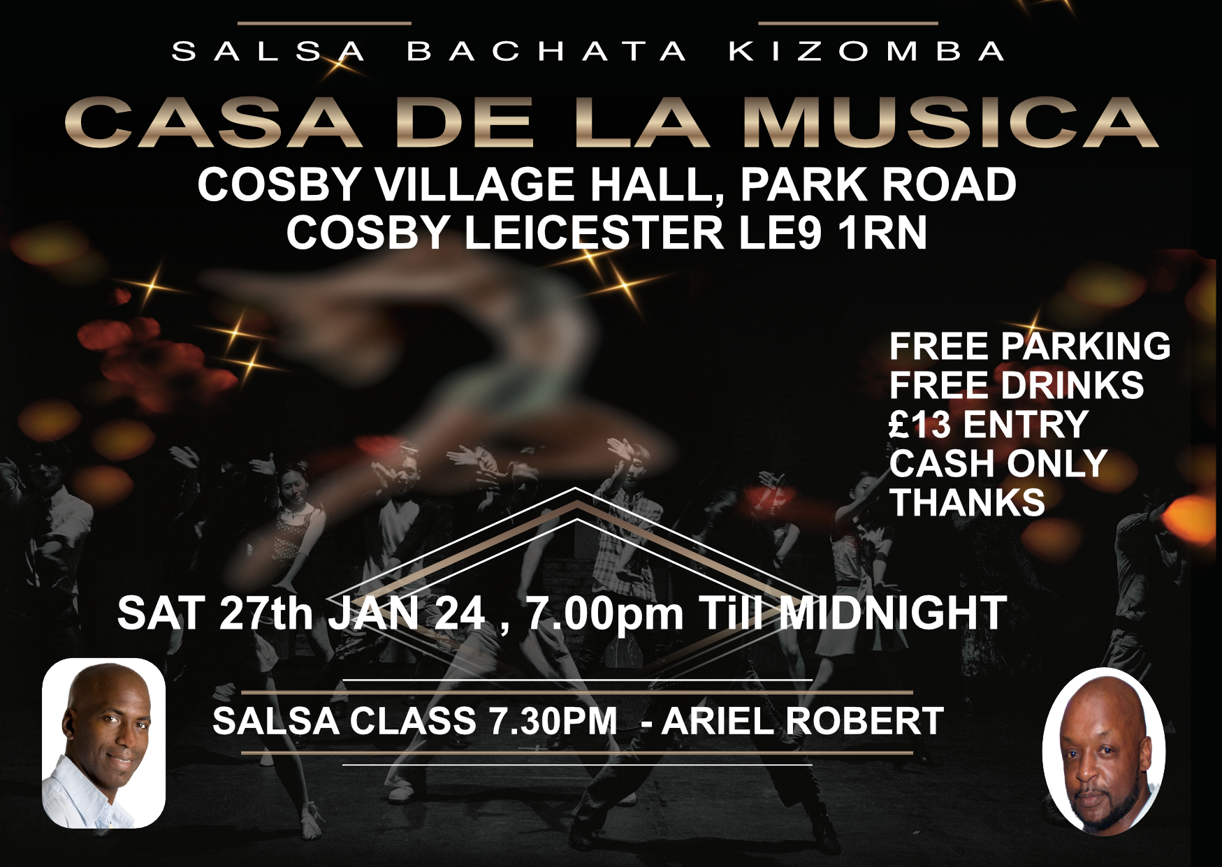 "CASA DE LA MUSICA LEICESTER" SALSA & BACHATA PARTY