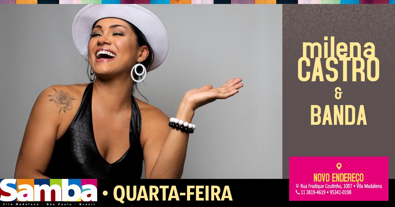Milena Castro e Banda no Bar Samba