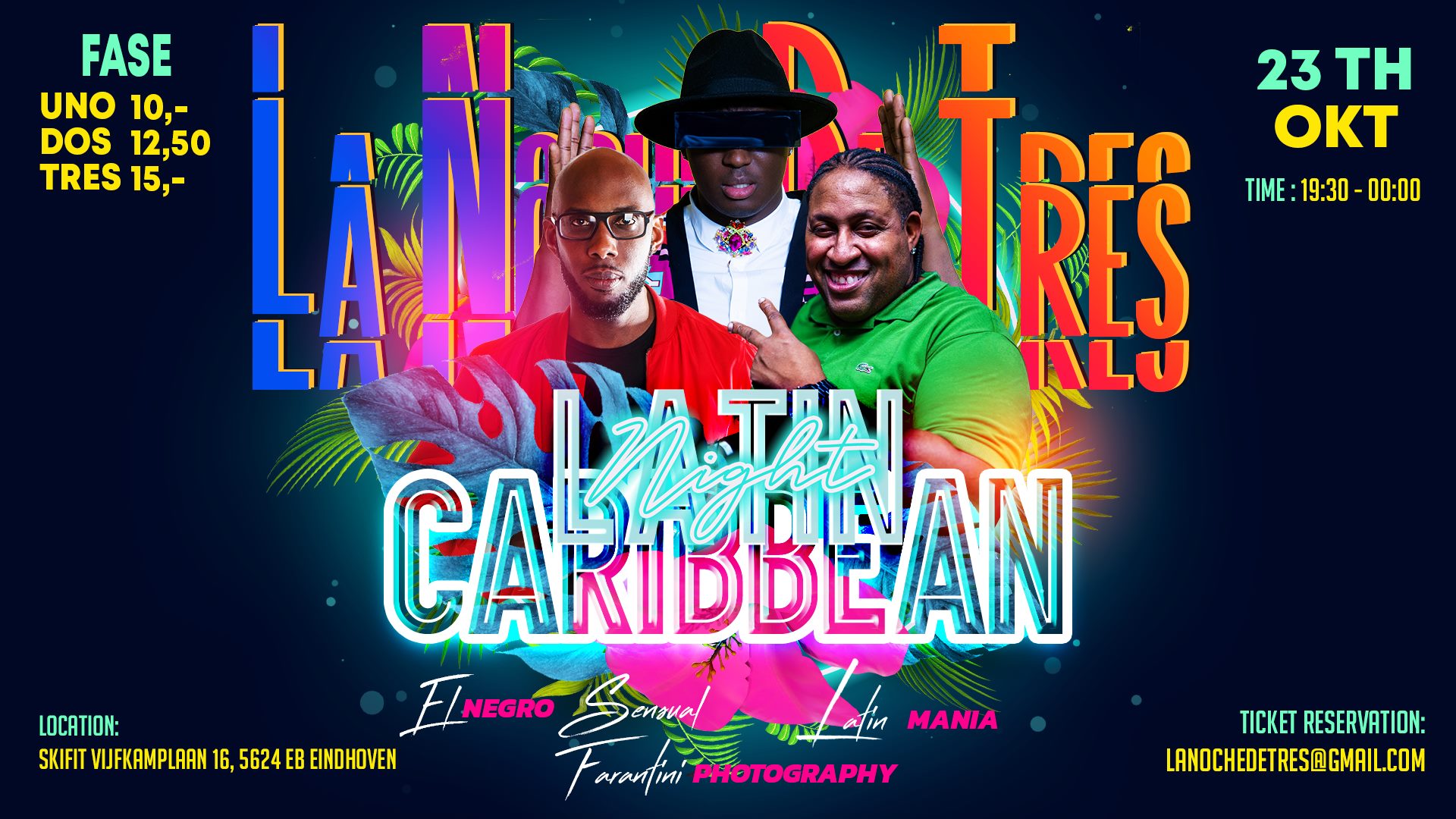 La Noche De Tres Latin Caribbean Night