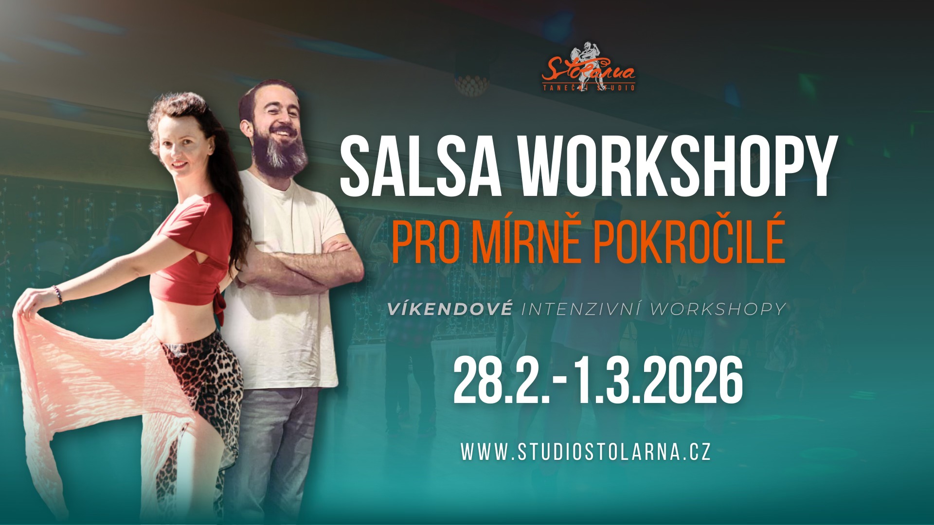 SALSA pro mírně pokročilé - VÍKENDOVÉ WORKSHOPY