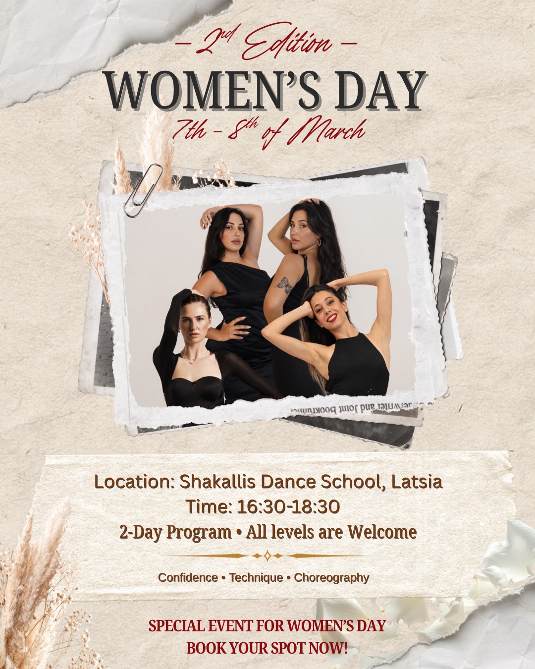 2nd Edition Women’s 2 day program