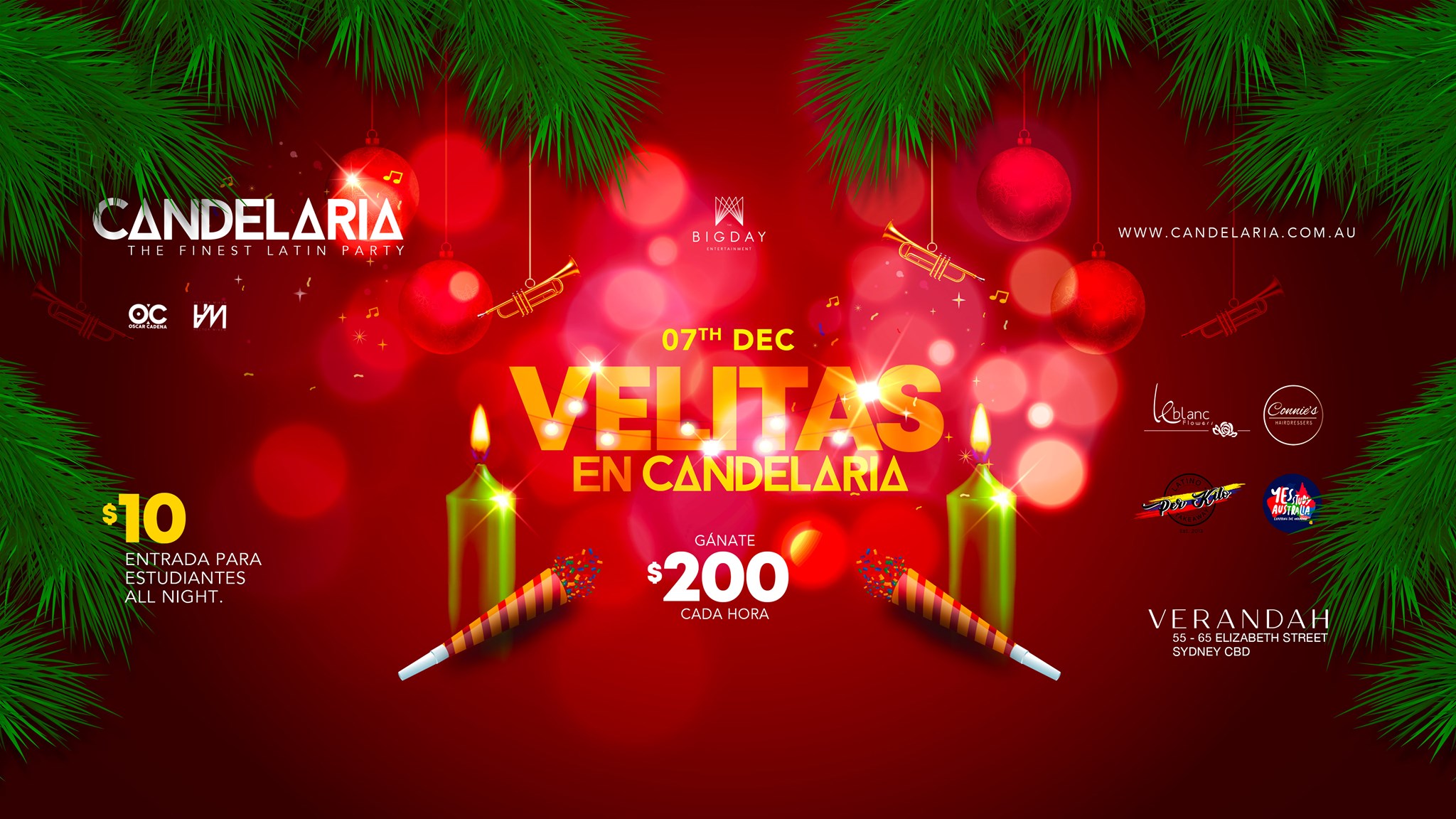 Velitas en Candelaria