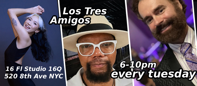 Los Tres Amigos: It begins and ends with the embrace.