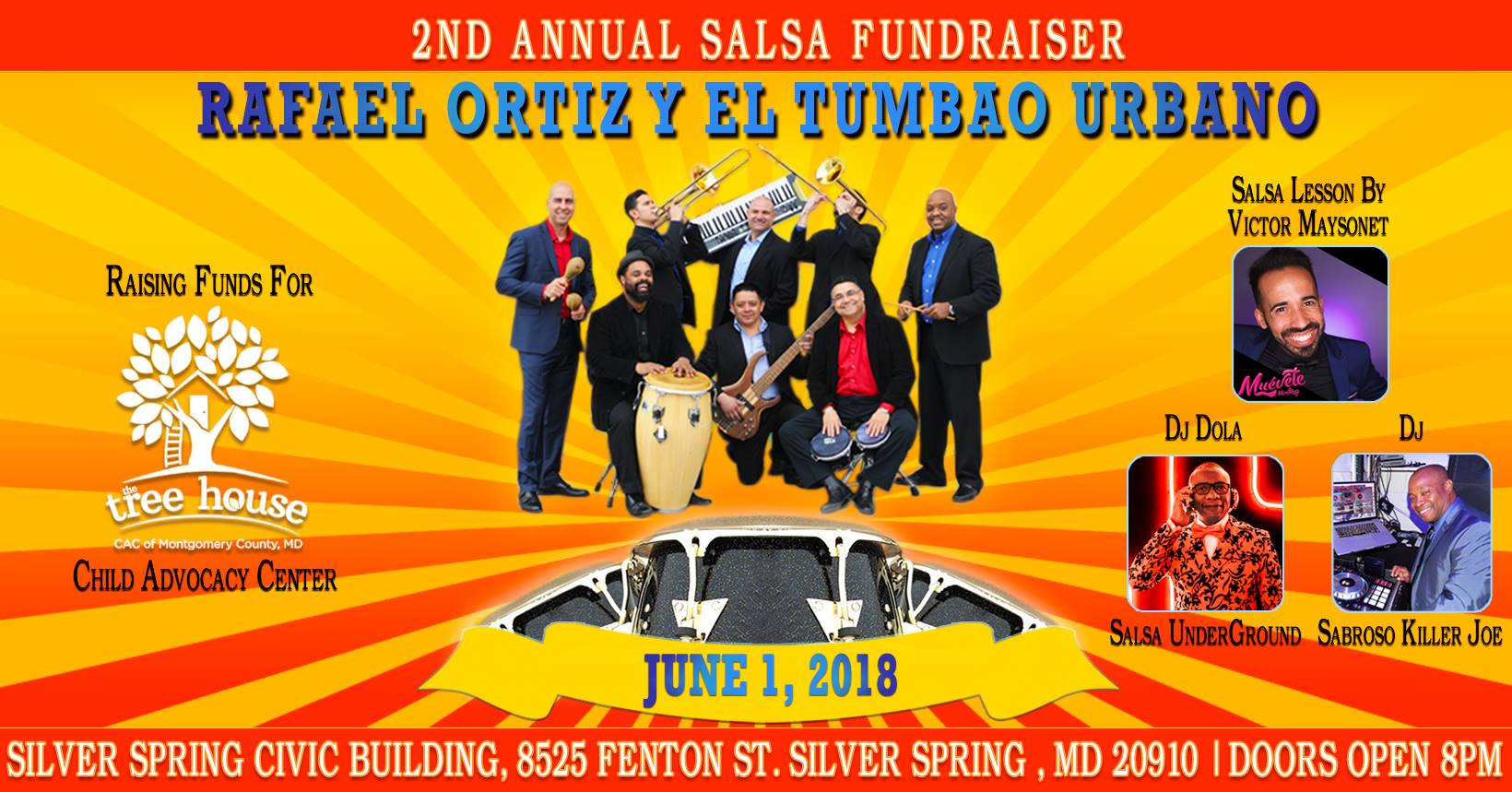 2ND ANNUAL SALSA FUNDRAISER WITH RAFAEL ORTIZ Y EL TUMBAO URBANO