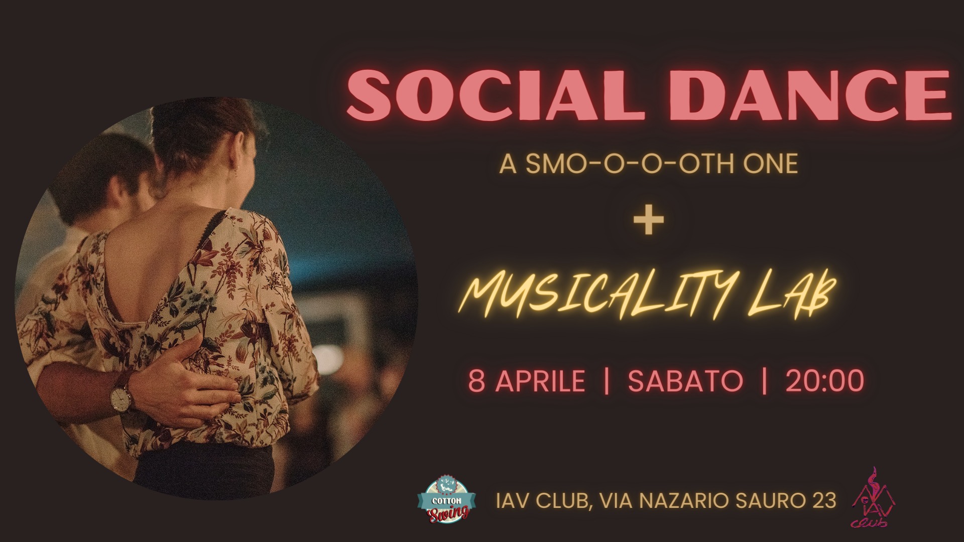 Swing Social Dance + Musicality Lab