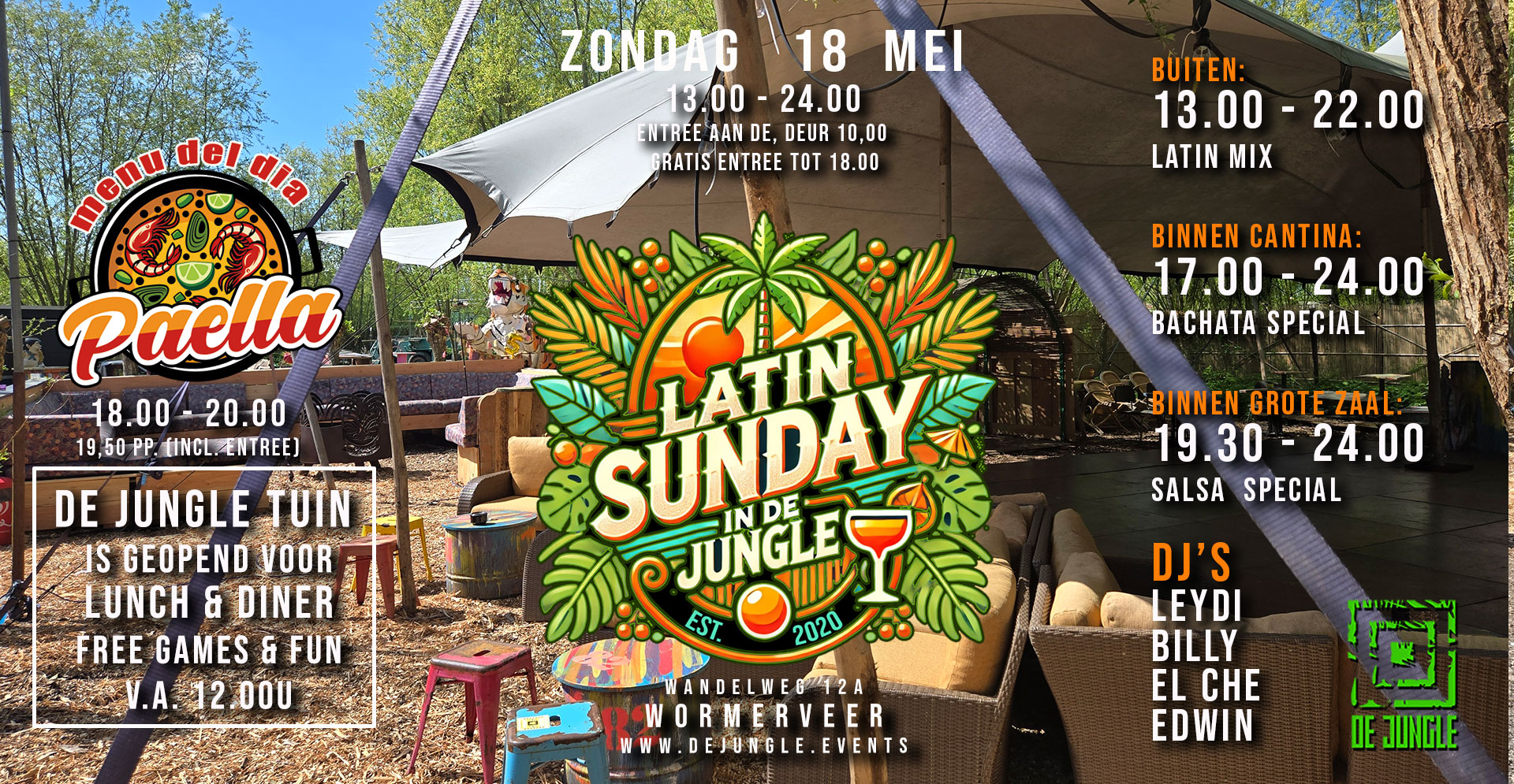 Latin Sunday in de Jungle