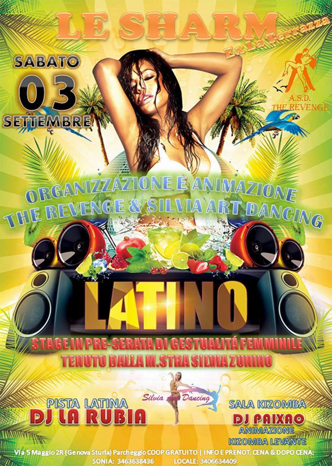 Sabato latino e Kizomba