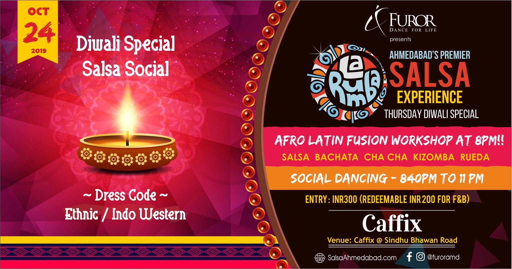La Rumba - Thursday Diwali Special Salsa Social