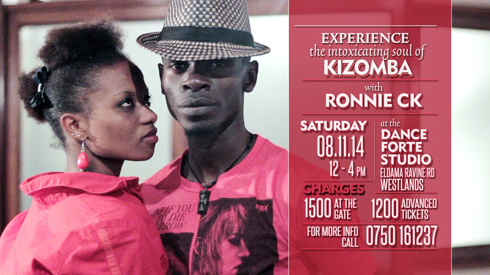 Experience The Intoxicating Soul Of Kizomba With Ronnie ck.( A 4 hour Kizomba dance Workshop)