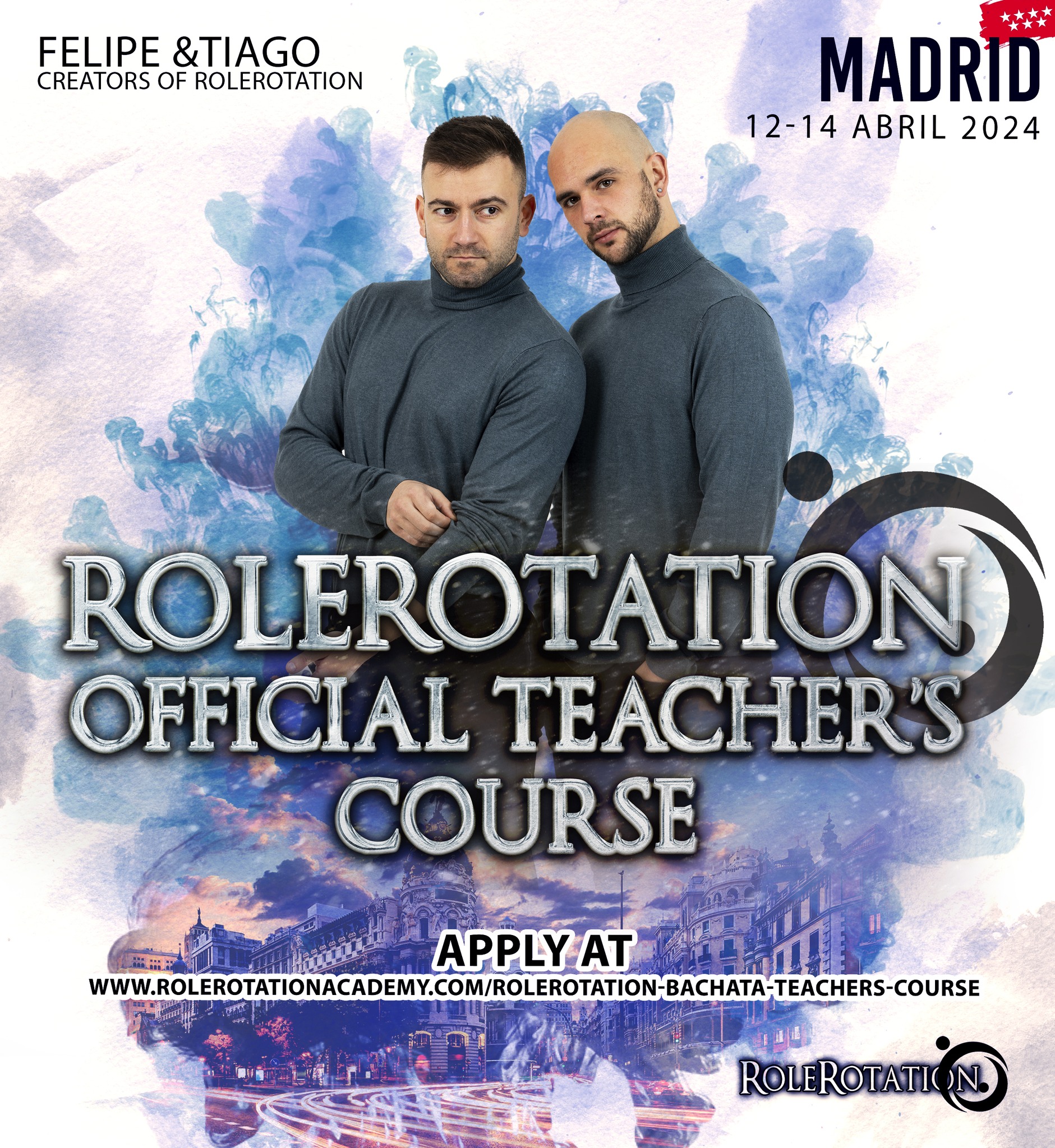 Rolerotation Teachers Course - MADRID April 2024