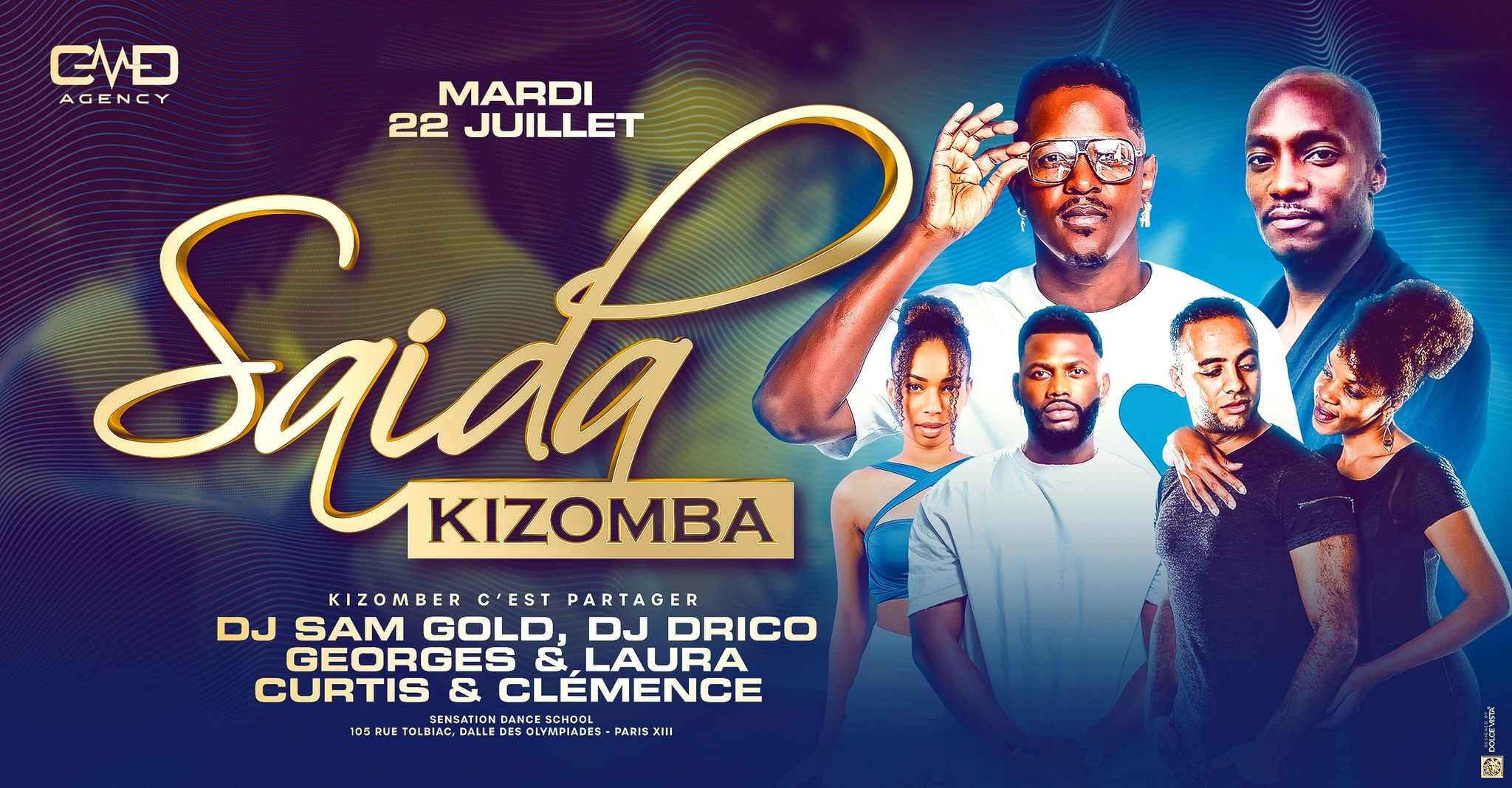 Saida Kizomba avec CMD